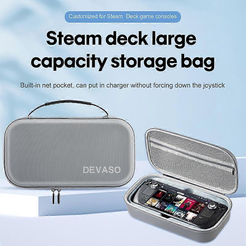 Storage Bag For Steam Deck, Large Capacity, Personalized For Game Console, Handbag, Protective Case