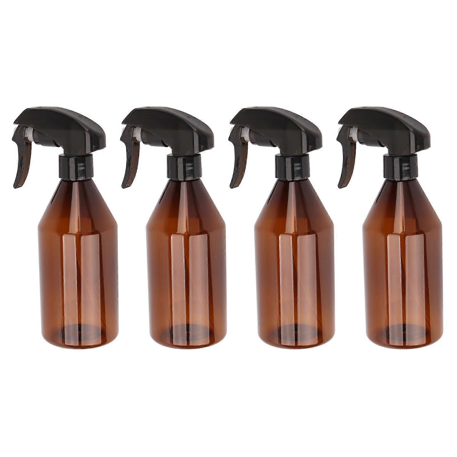 4pcs 300ml Empty Spray Bottle Cleaning Solutions Heavy Duty Portable Reusable Trigger Spray Bottles