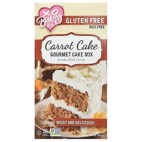 Gluten Free Cake Mix Carrot, 567 Grams (Case Of 6) by Xo Baking
