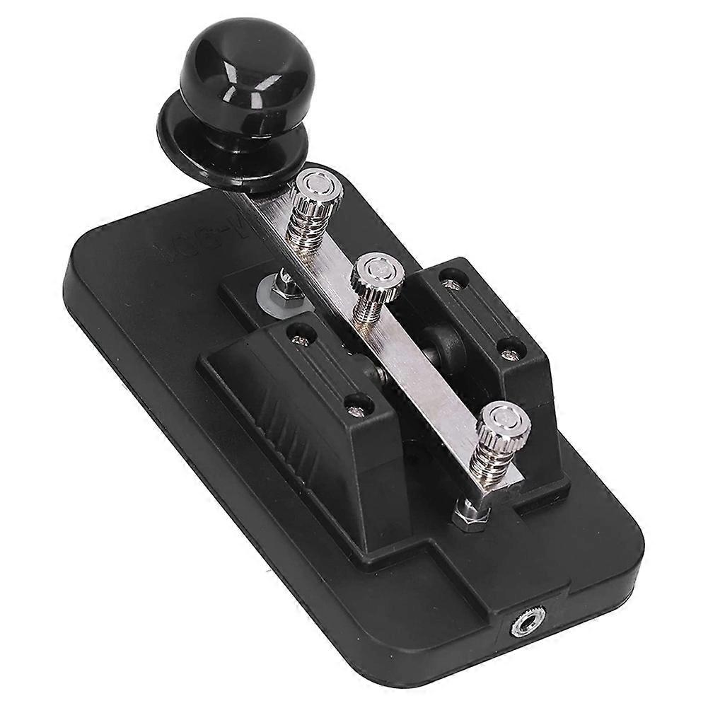 Manual CW Key Teaching Telegraph Exerciser with Buzzer Short Wave Radio Morse Code Key