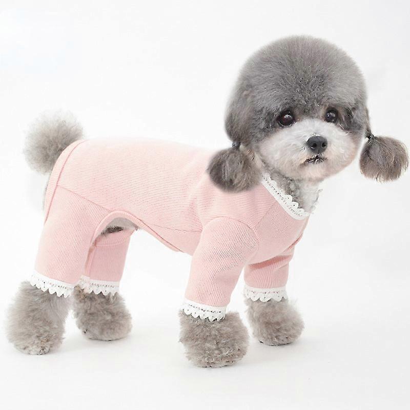 秋と冬新しい犬4本足の服子犬ベース服テディ猫服