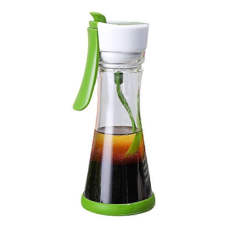 Portable Manual Salad Dressing Mixer Plastic Dishwasher Safe BPA Free with Measuring Scale