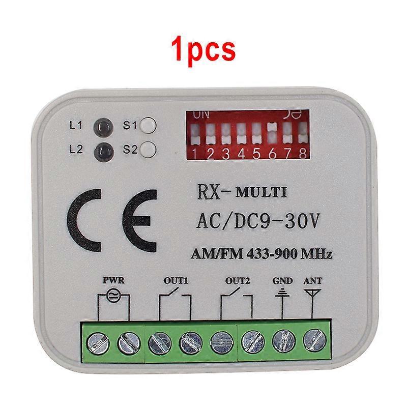 300- 868MHz RX-Multi Universal Garage Door Remote Control Gate Receiver Controller Switch For 433mhz 86835 MHz Transmitter