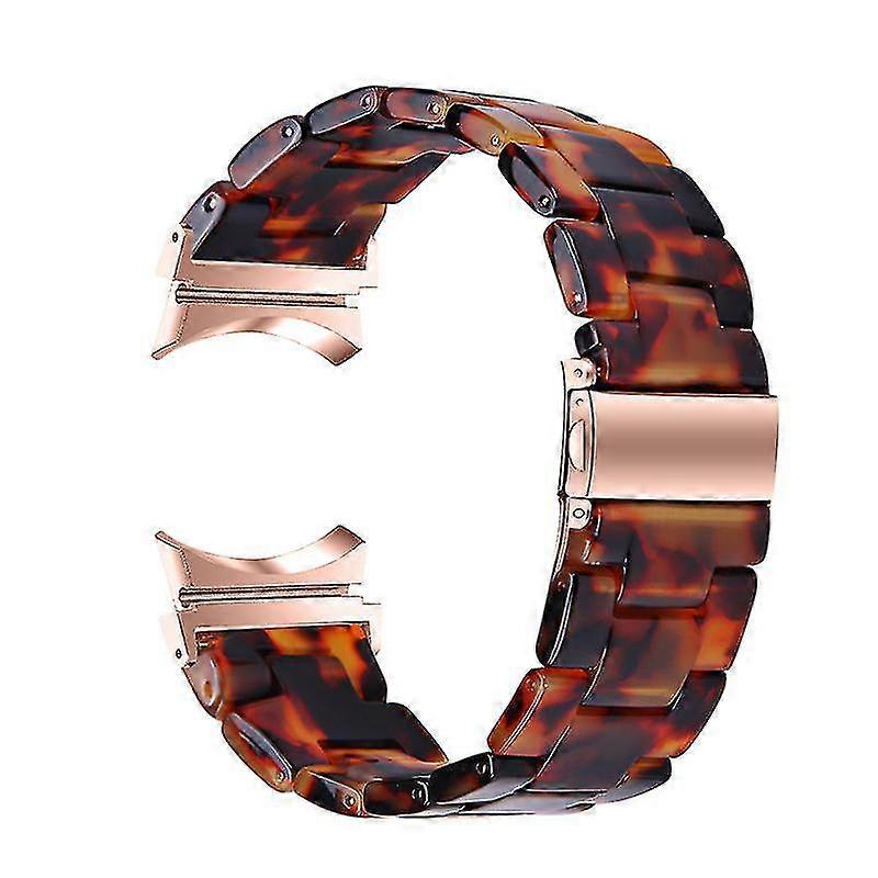 For Samsung Galaxy Watch 5 40mm / 44mm / Watch 5 Pro 45mm Resin Watch Band Stainless Steel Buckle Strap Bracelet