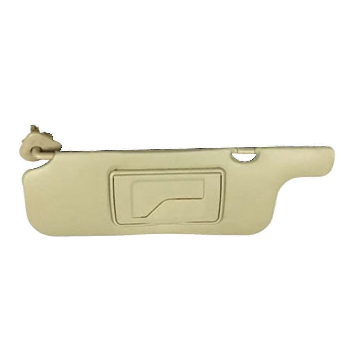 Left Inner Sunvisor Sunshield For 2003-2012 Front Windscreen Sun Visor Sun Shade With Mirror