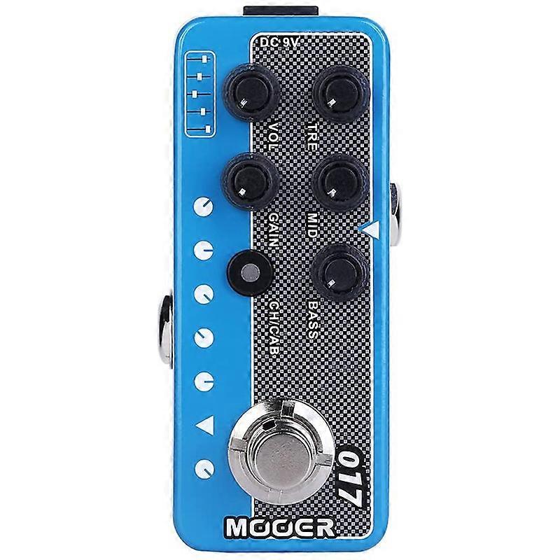 MOOER 017 CALI MK IV CHANNELS 3 دواسة جيتار رقمية مكبر صوت كهربائي لملحقات غيتار مستجيب خلاط مركب