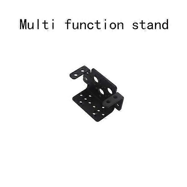 Black Multi Dof Robot Parts Accessory M3/M4 Screw U Beam Servo Bracket For Robot Kit Standard Part Steering Bearing Bracket Kit