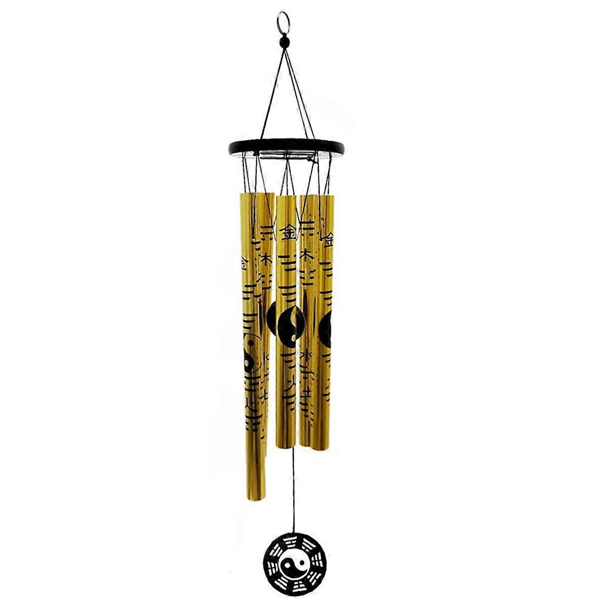 Extra Small Bagua Wind Chime Pendant Retro Metal Wind Chime Lucky Wind Chime Garden Wind Chime