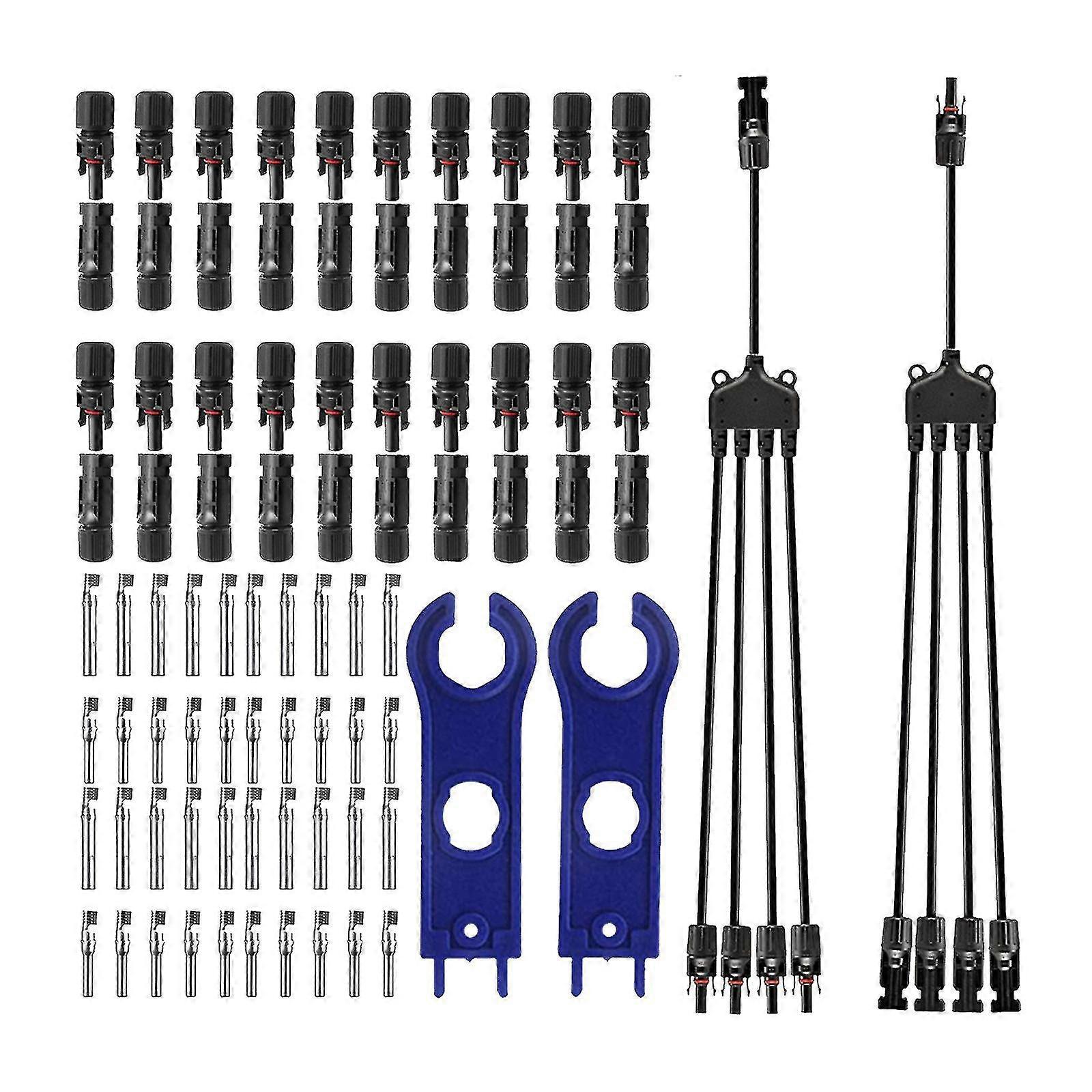 1 5/10/20 Pairs Connectors 1 1 Pairs Spanner 1 1 Pairs 1 To 4 Branch Y Type Branch Connector 20 Pair