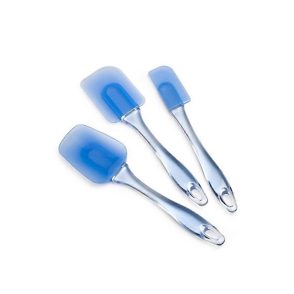 3Pcs Silicone Spatula Set Non-stick Scraper Cooking Utensils Baking Kitchen Tool