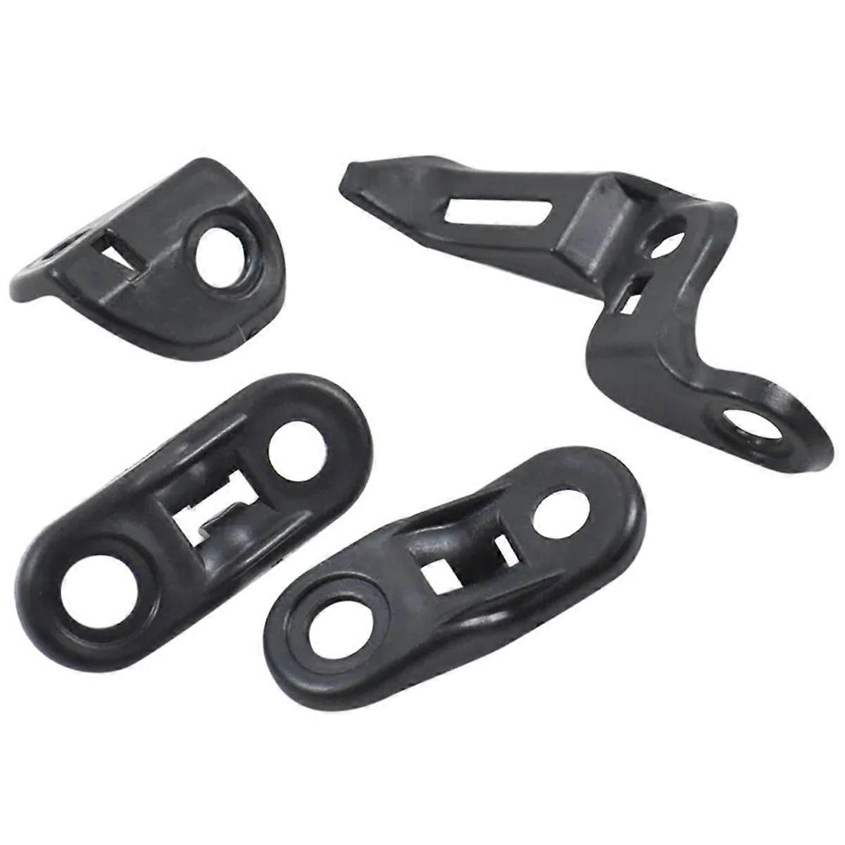 4Pcs ABS Black Motorcycle Fairing All Fixed Shell Bracket Fit for CBR1000RR 2008-2017