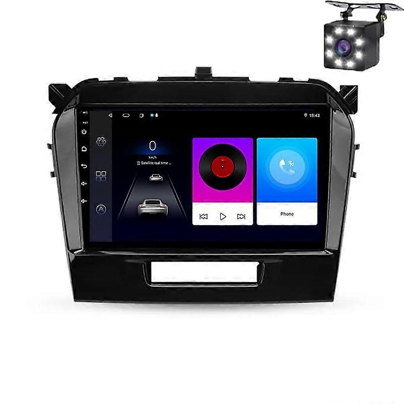 Car Radio Android 14 For Suzuki Vitara 4 2014 - 2018 Auto Multimedia Player Stereo