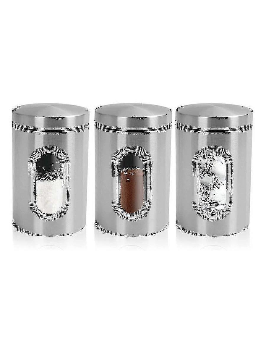 3-delige keukenbus set zilver