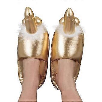 sales promotion-NEW Funny Sexy Adult Plush Slipper Novelty Gag Gift Sexy Indoor Flat Shoe Anti Slip Winter Furry Slippers for Women Men