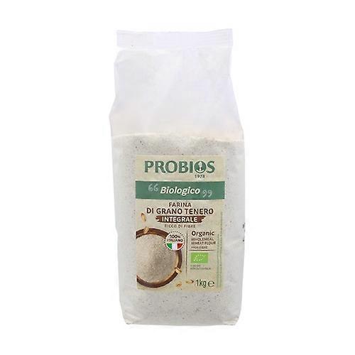 Wholemeal soft wheat flour 1 kg of powder