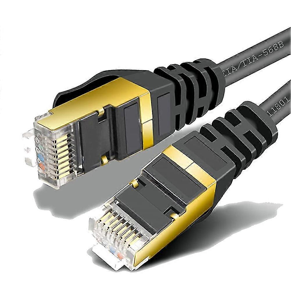 20 M CAT 7 Network Cable Gigabit Ethernet LAN Cable - 10 Gbit/S - Patch Cable Flexible Cat.7 Raw Ca