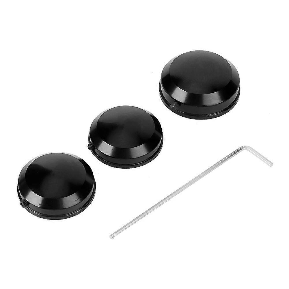 Black Motorcycle Upper Fork Stem Covers Replacement Accessories Fit for FXD 1995-2005