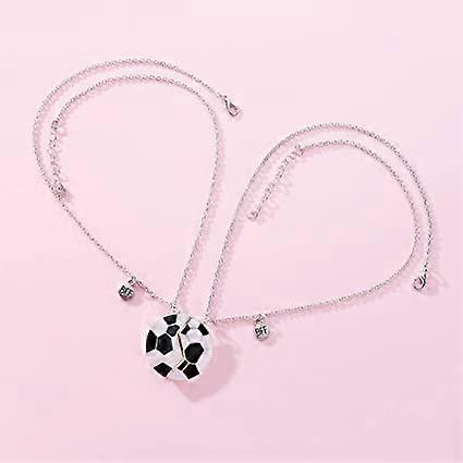 Collana Amicizia Magnetica Per 3 BFF – Ciondolo A Cuore Divisibile Con 3 Catene Diverse, Regalo Per Migliore Amica, Sorelle E Ragazze
