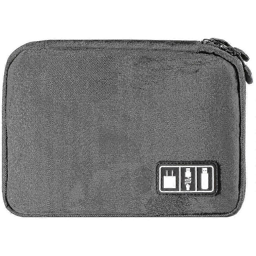 Bag For Storing Cables And Electronics Accessories-Black