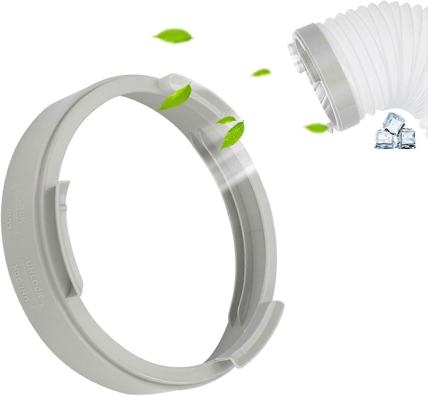 Avgasslangsadapter (1), AC-koppling för mobil luftkonditionering 150 mm rörkoppling Förlängningsslangkoppling Avgasslangkoppling för luftkonditionering