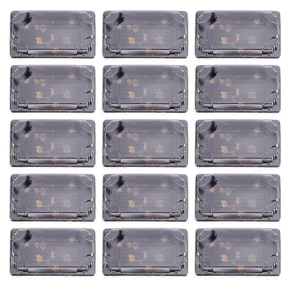 25stk Engangs Sushi Beholdere Engangs Sushi Box Plast Emballage Kasser