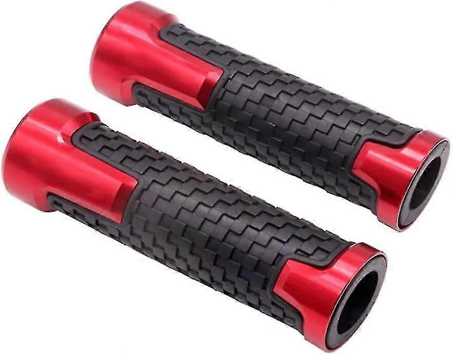 Anti-slip Motorcycle Handlebar (red) (2pcs)