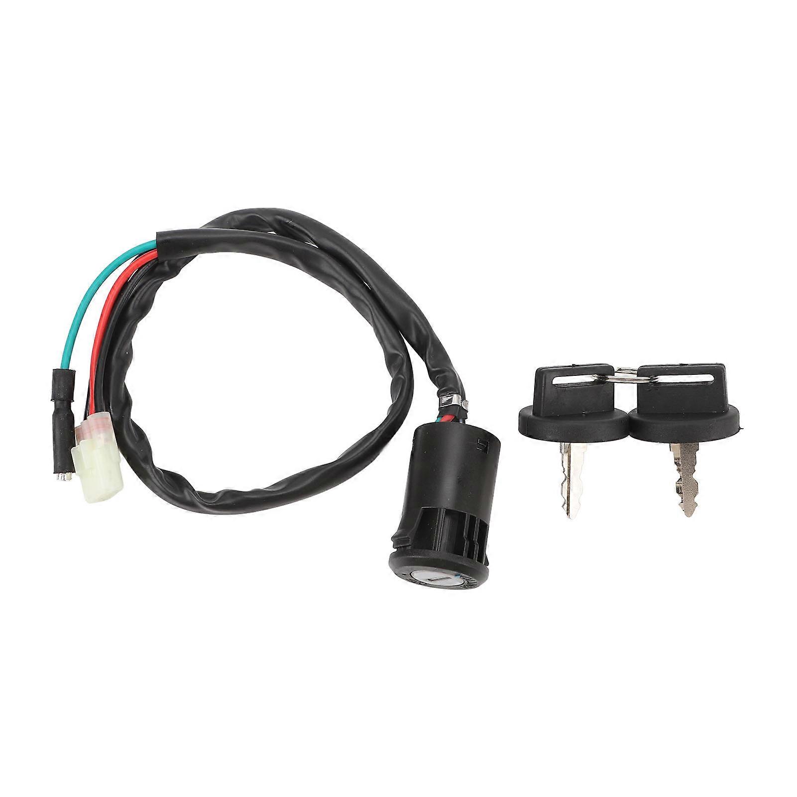 ATV Ignition Switch with Key 35100 HN6 A30 Waterproof Dustproof ATV Ignition Switch for Recon 250 1997‑2001