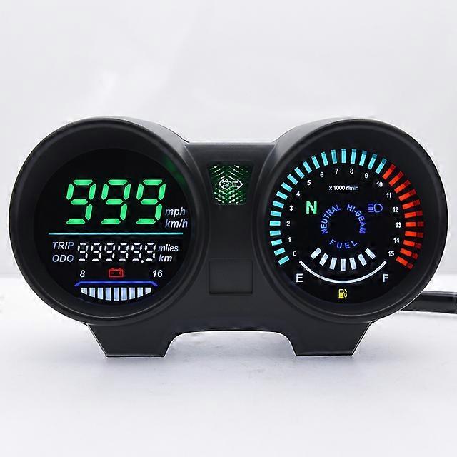 2023 LED RPM Meter Speedometer Digital Dashboard Electronics Panel For Motorcycle Brazil TITAN 150 Honda CG150  Fan150 2010 2012