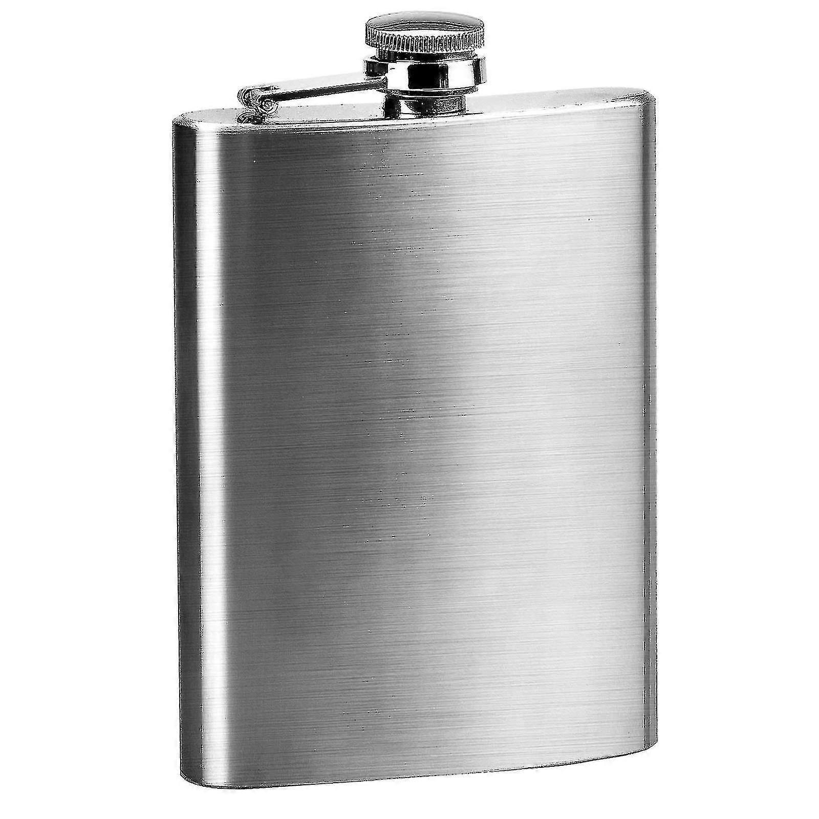 8oz Set Stainless Steel Pocket Whiskey Flask Flagon Th 2 Small Glasses And Funnel For Men Climbing Bar