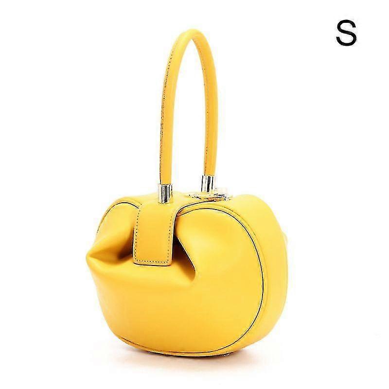 Femme Mode Split Cuir Pochette Sacs à main Soirée Poignet Sacs Top Handle Bag