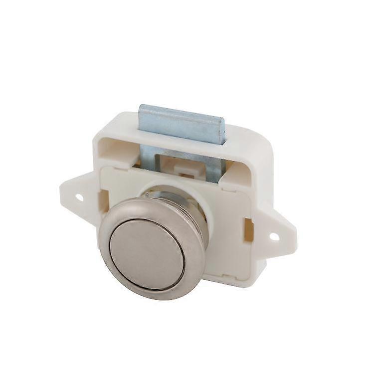 Push Button Cabinet Latch For Rv Camper Motorhome Caravan white