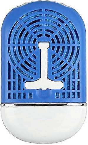 Pocket Mini USB Fan Built-in Lithium Battery Travel Rechargeable Fan Air Purifier HumidifierBlue
