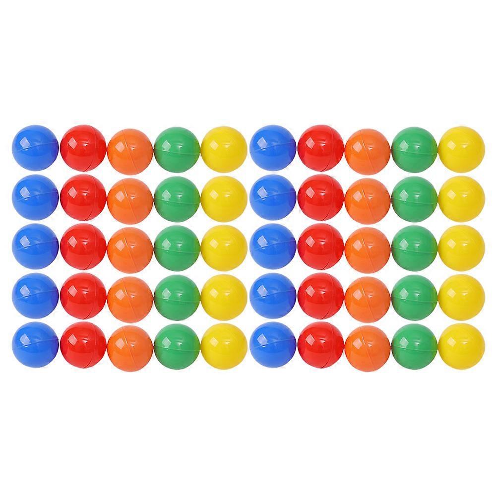 50pcs Openable Raffle Balls Party Event Raffle Balls Party Game Lottery Balls Props