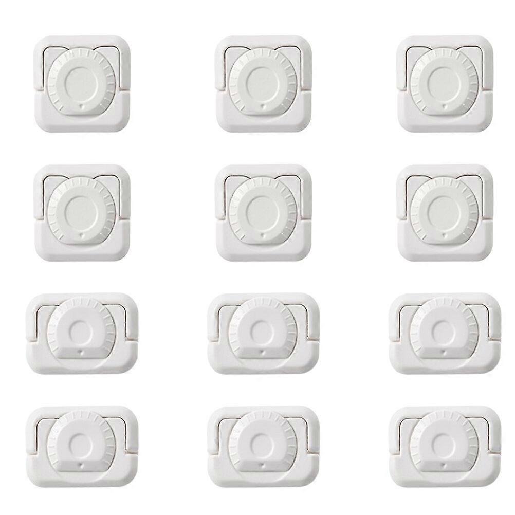 12pcs Household Outlet Plastic Covers Safe Child Proof Socket Protector