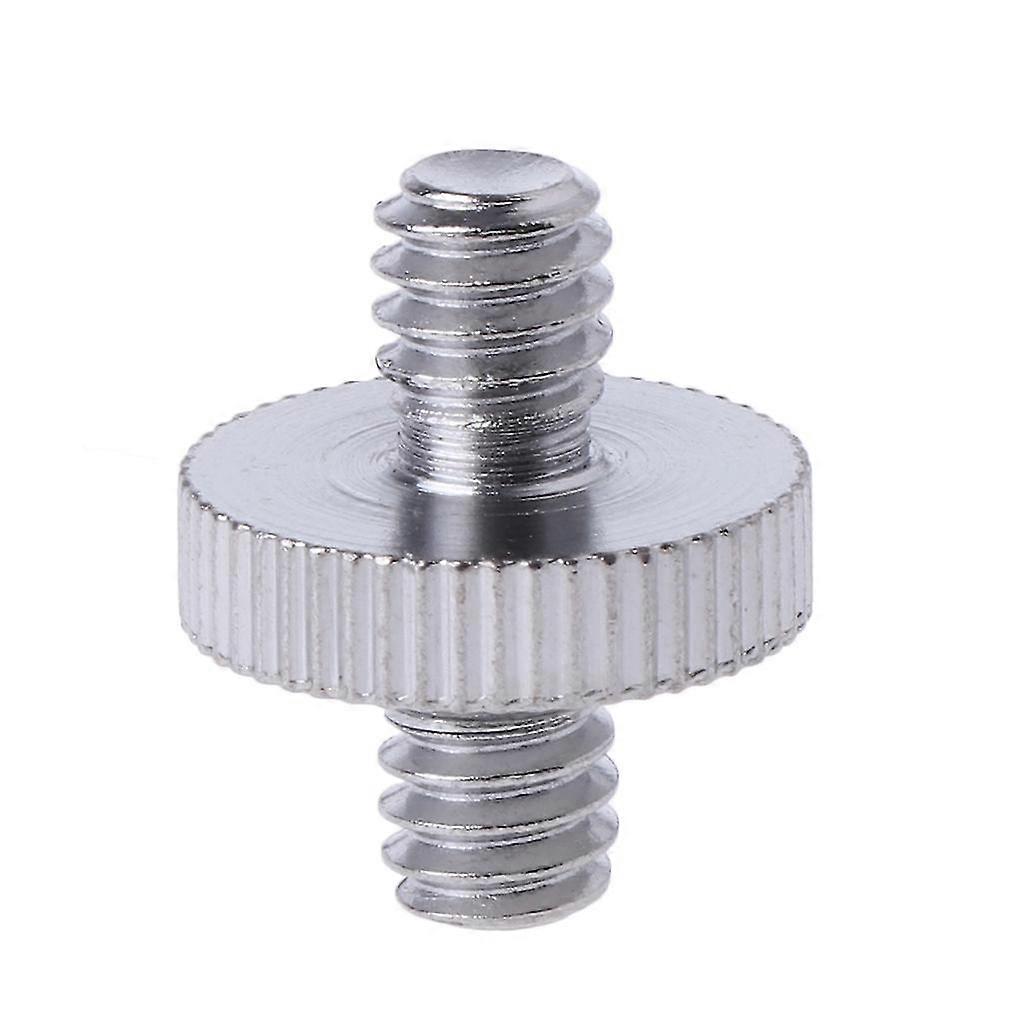 Double-headed 1/ 4" Male Screw Thread Convert Adapter For Camera Tripod Ballhead