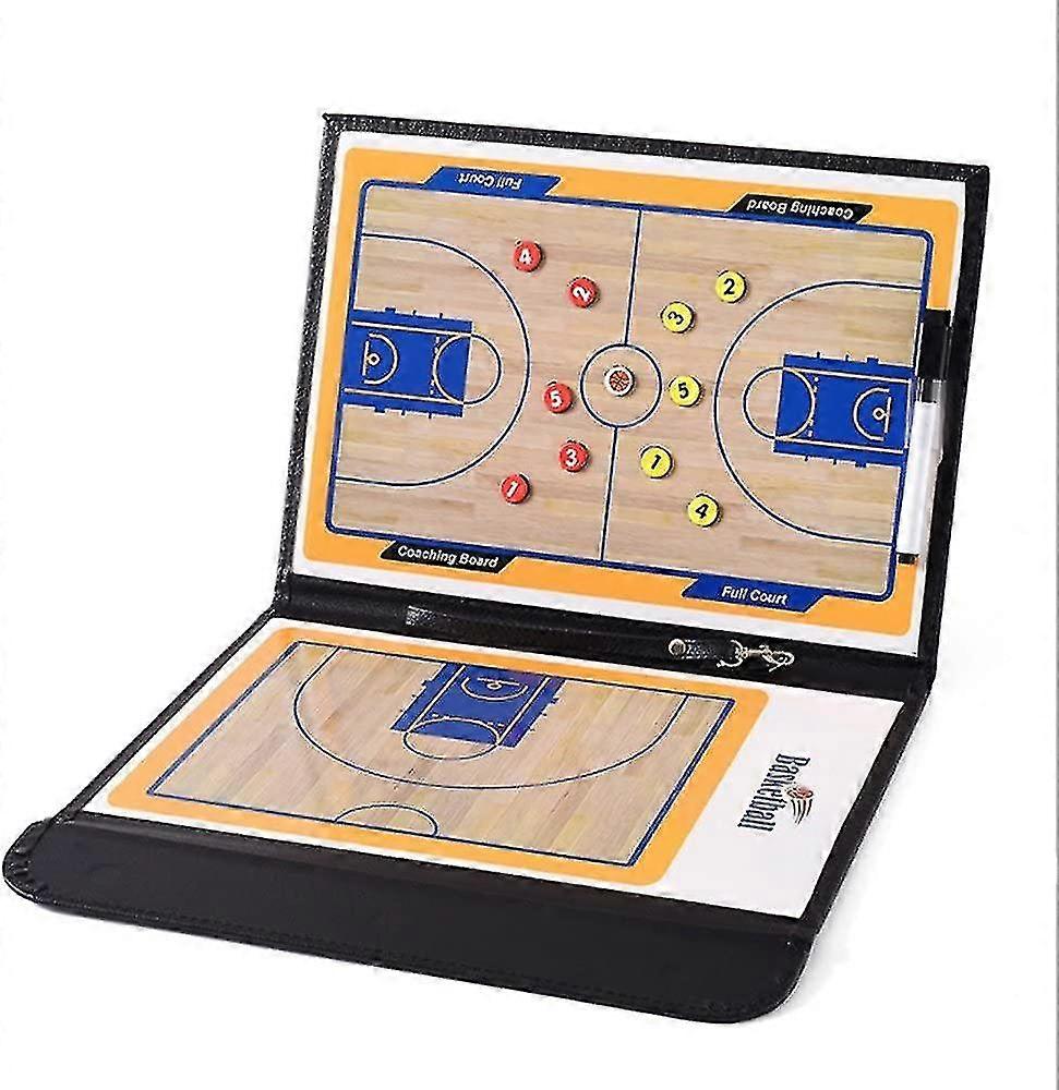 Basketball Coaching Board Coaches Clipboard Tactical Magnetic Board Kit