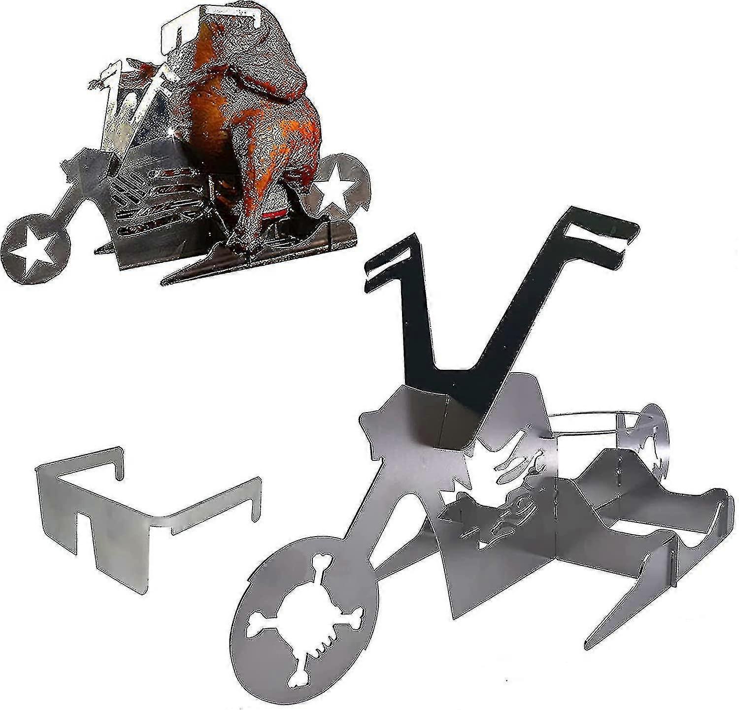 מתלה עוף בגריל, מתלה עוף בגריל אופנוע