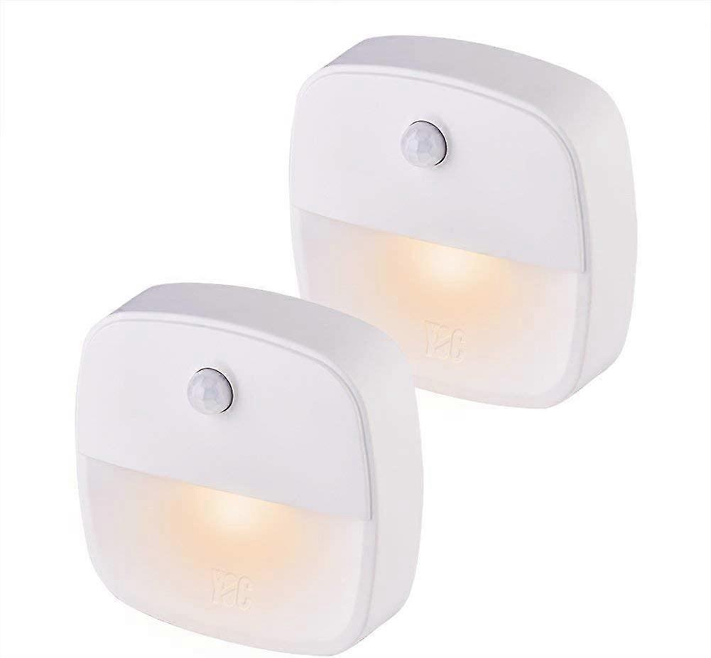LED Night Light, Plug-and-Play Automatic Wall-Mounted Night Lamp with 3000K Motion Sensor, Suitable
