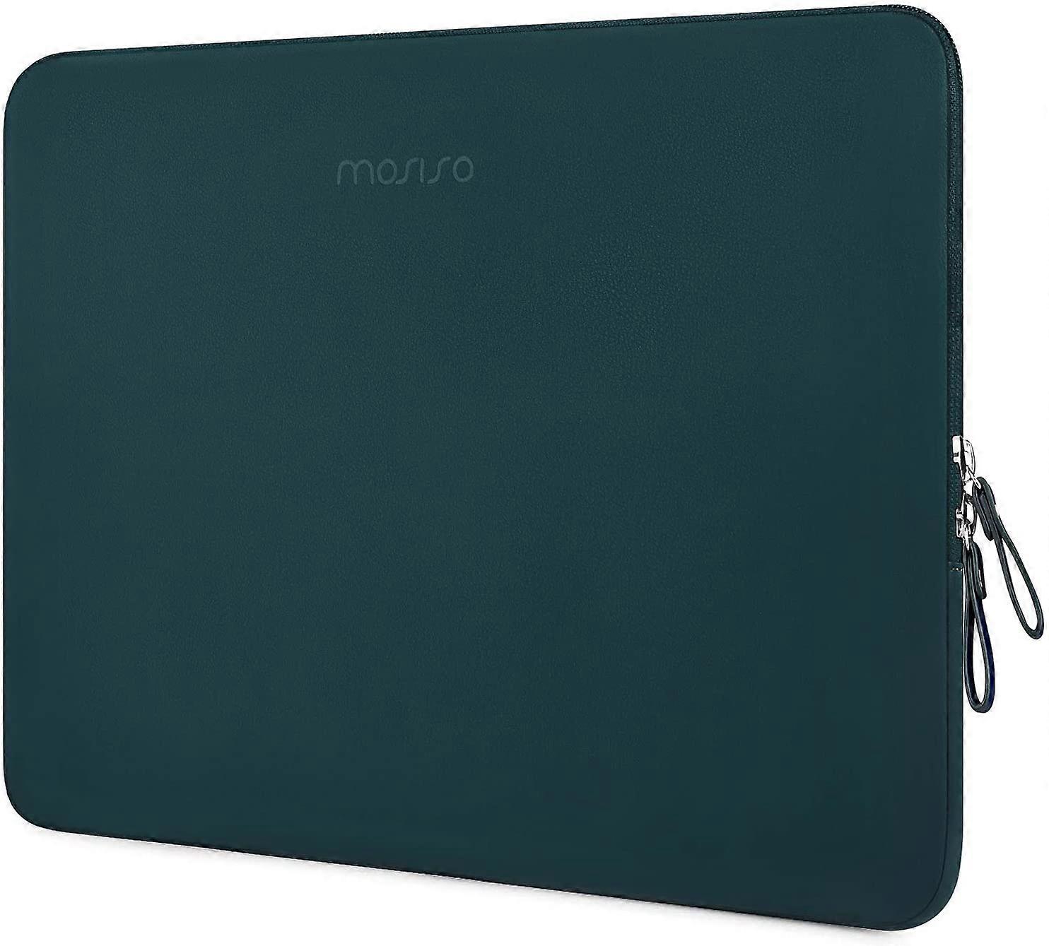 Capa para Laptop Deep Teal13 Compatível com MacBook Pro 16 polegadas 2021 2022 M1 Pro/M1 Max A2485/2019-2020 A2141/Pro 15 A1398, Notebook de 15-15,6 polegadas, PU L