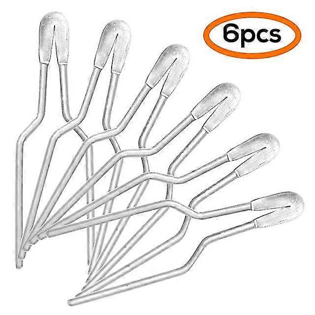 6pcs Soldering Iron Tip Pyrography Wire Tip Alloy Electric Welding Gun Tool Replacement Accessories Burning Machine Heating Wire