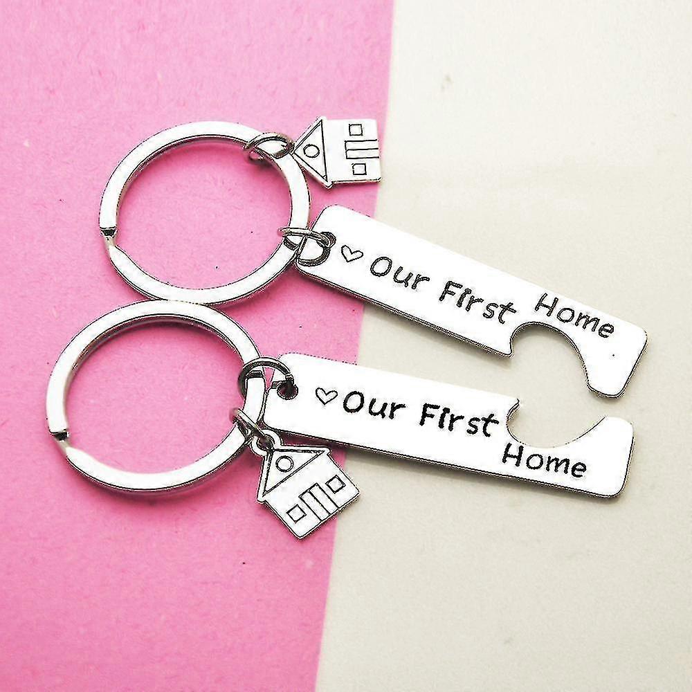 Our Home Keychain Set For New Home Keychain For New Home Couples Home New Keychain