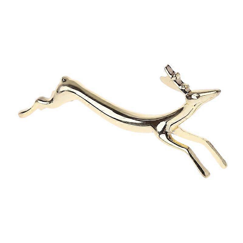 Zinc Alloy Cute Running Deer Chopsticks Stand Rack Spoon Fork Knife Rest Storage