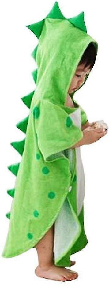 Kinderbadehandtuch, Dinosaurier-Babytuch mit Kapuze