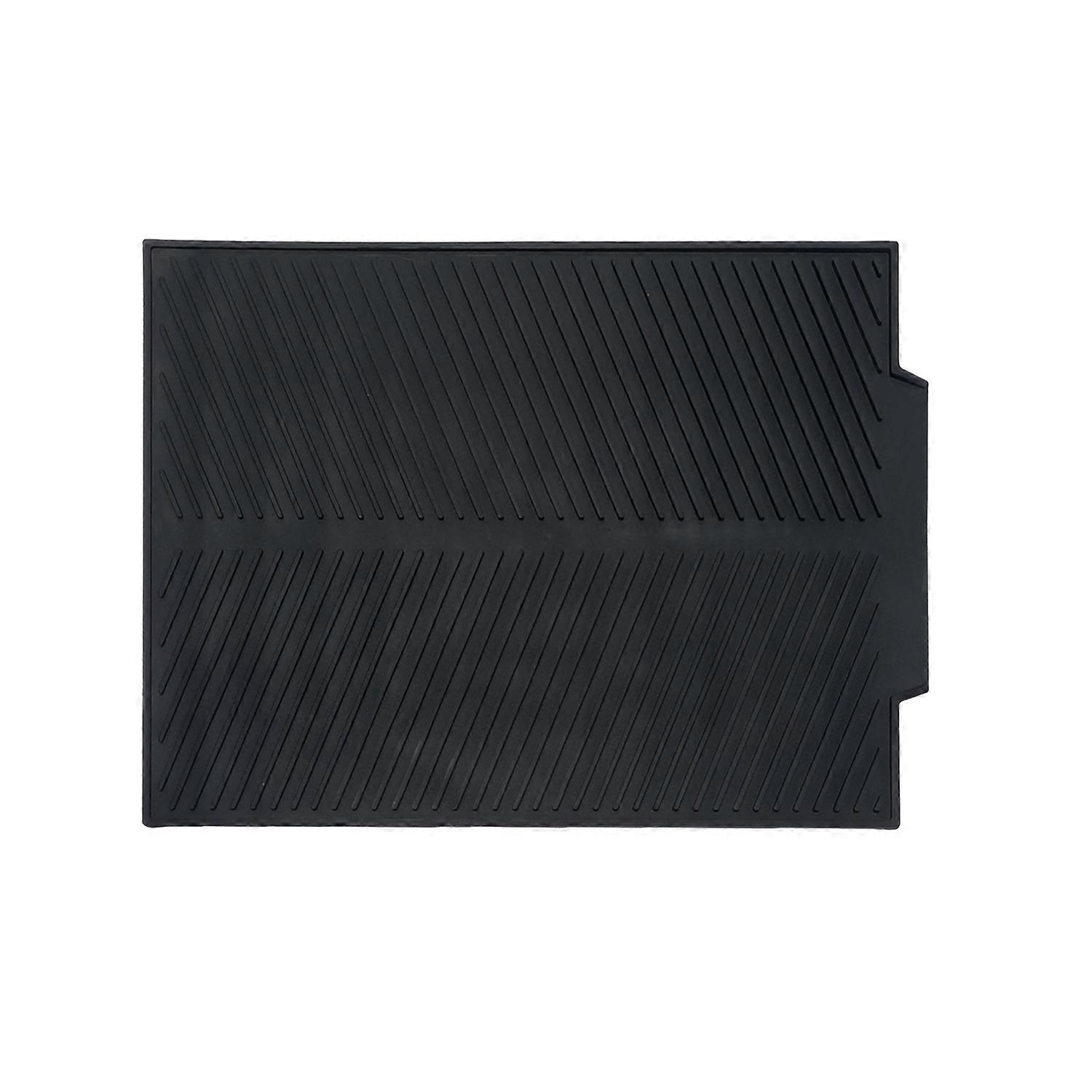Draining Mat Flexible Reusable Silicone Dish Drying Pad Heat Resistant Non-slip Sink Mat for Home