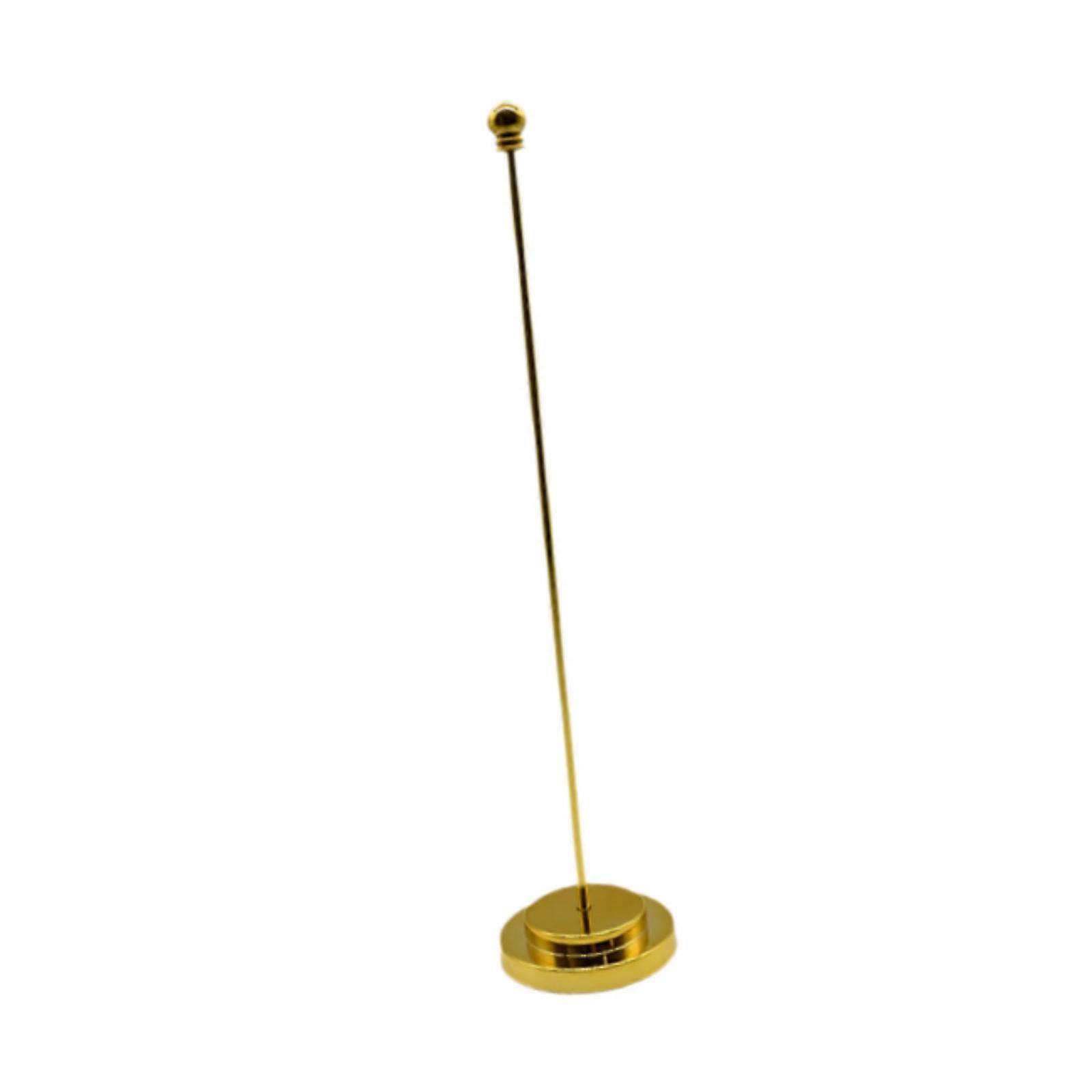 Flag Holder Party Flag Pole Flag Not Included Refillable Desktop Flag Holder gold