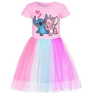 Lilo And Stitch Kids Summer Lilo Stitch Cosplay Dress Baby Girls Cute Lace  Princess Dress Toddler Girls Birthday Party Dresses Safe and Top Quality |  Fruugo NO