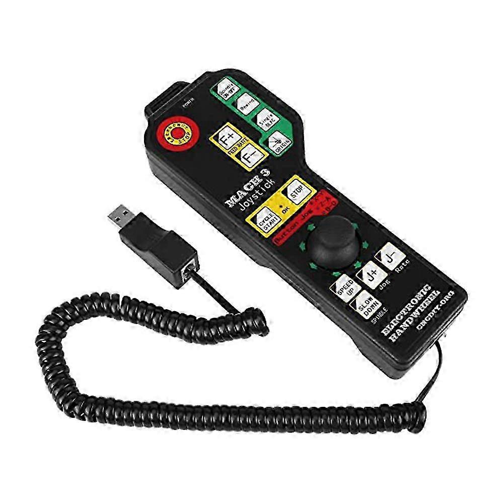 Cnc Controller,cnc Engraving Machine Manual Controller, Usb Connector 6-axle Control