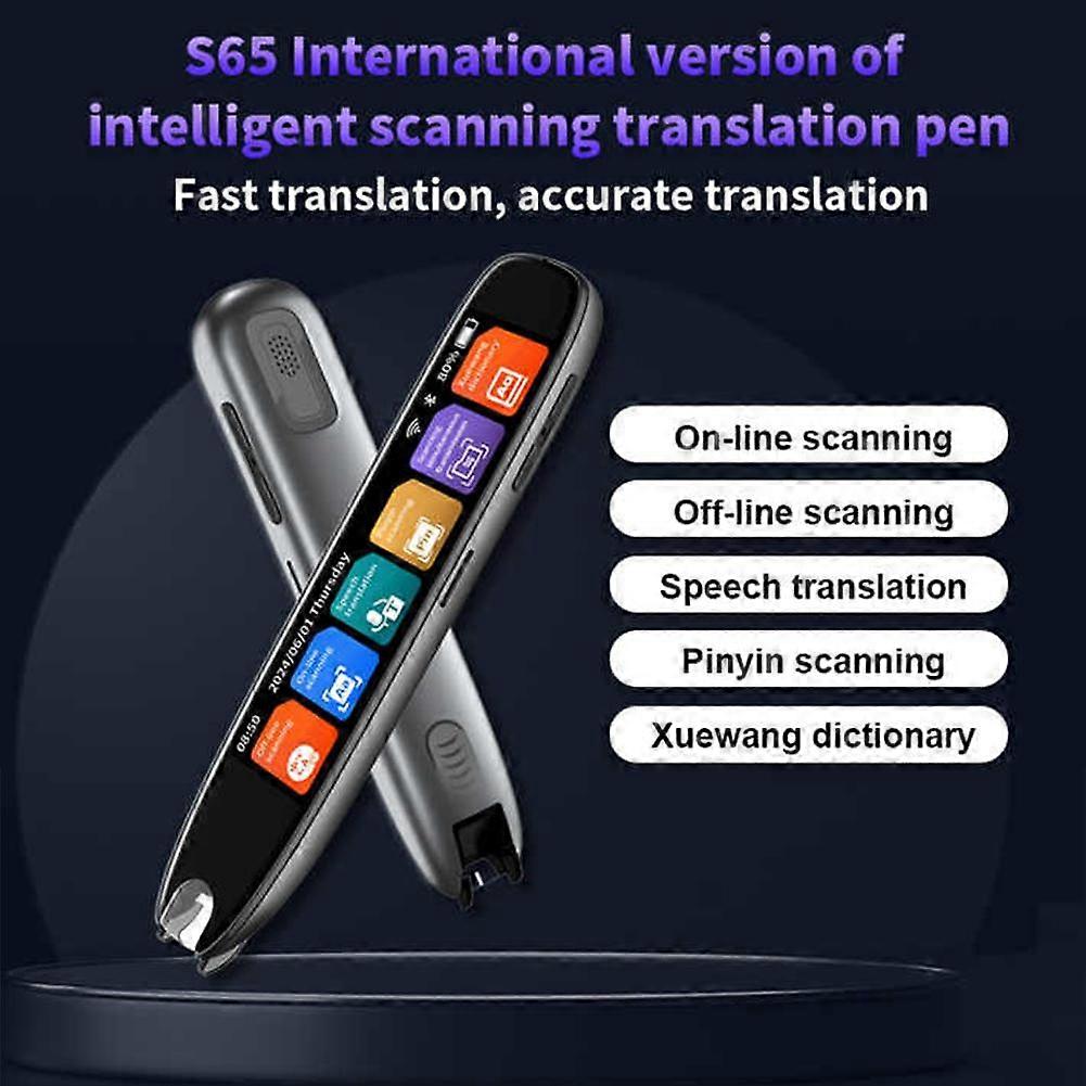 Scan Translator Pen, Online 142 Sprachen Scan Reader Pen mit Touchscreen