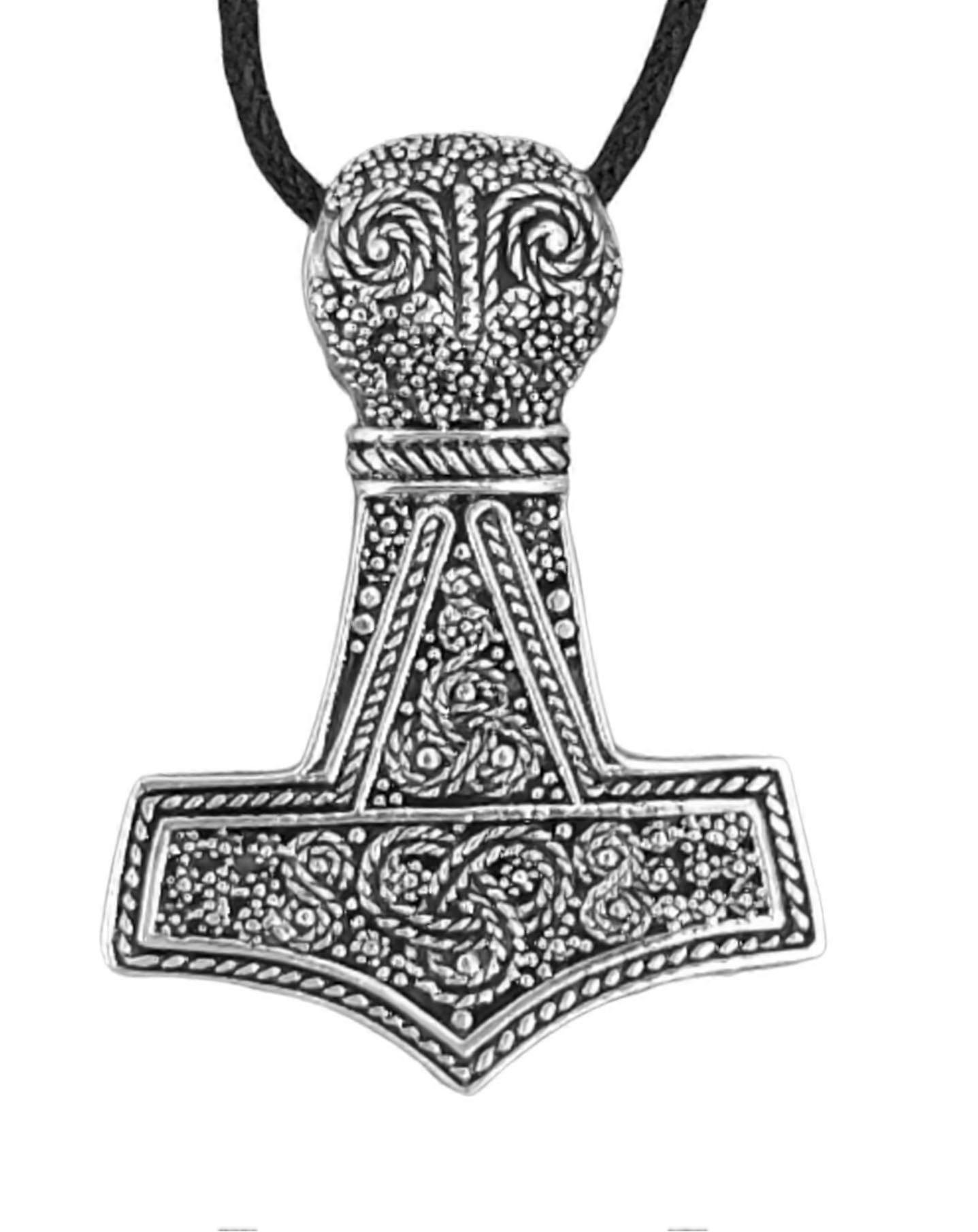 Colgante 383 Martillo de Thor - Plata