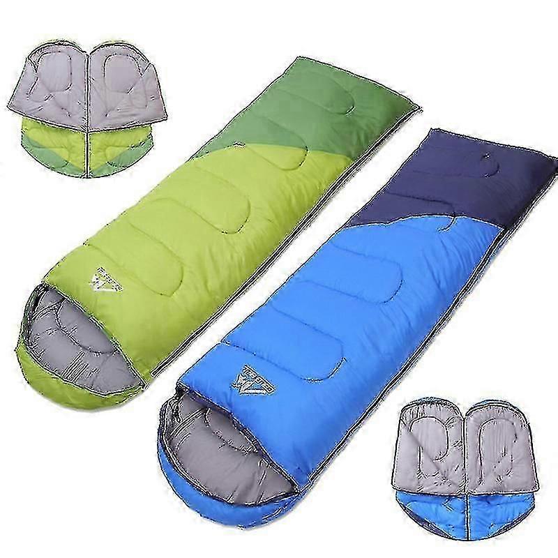 Vinter enkel sovsäck varm lätt utomhus camping sovsäck Vuxen Bomull Sovsäckar